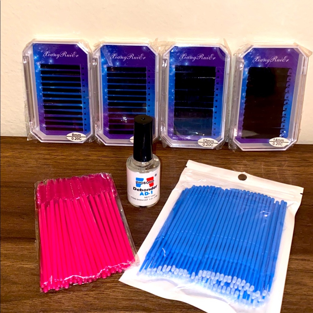 Eyelash Extension set 7pcs.!!!